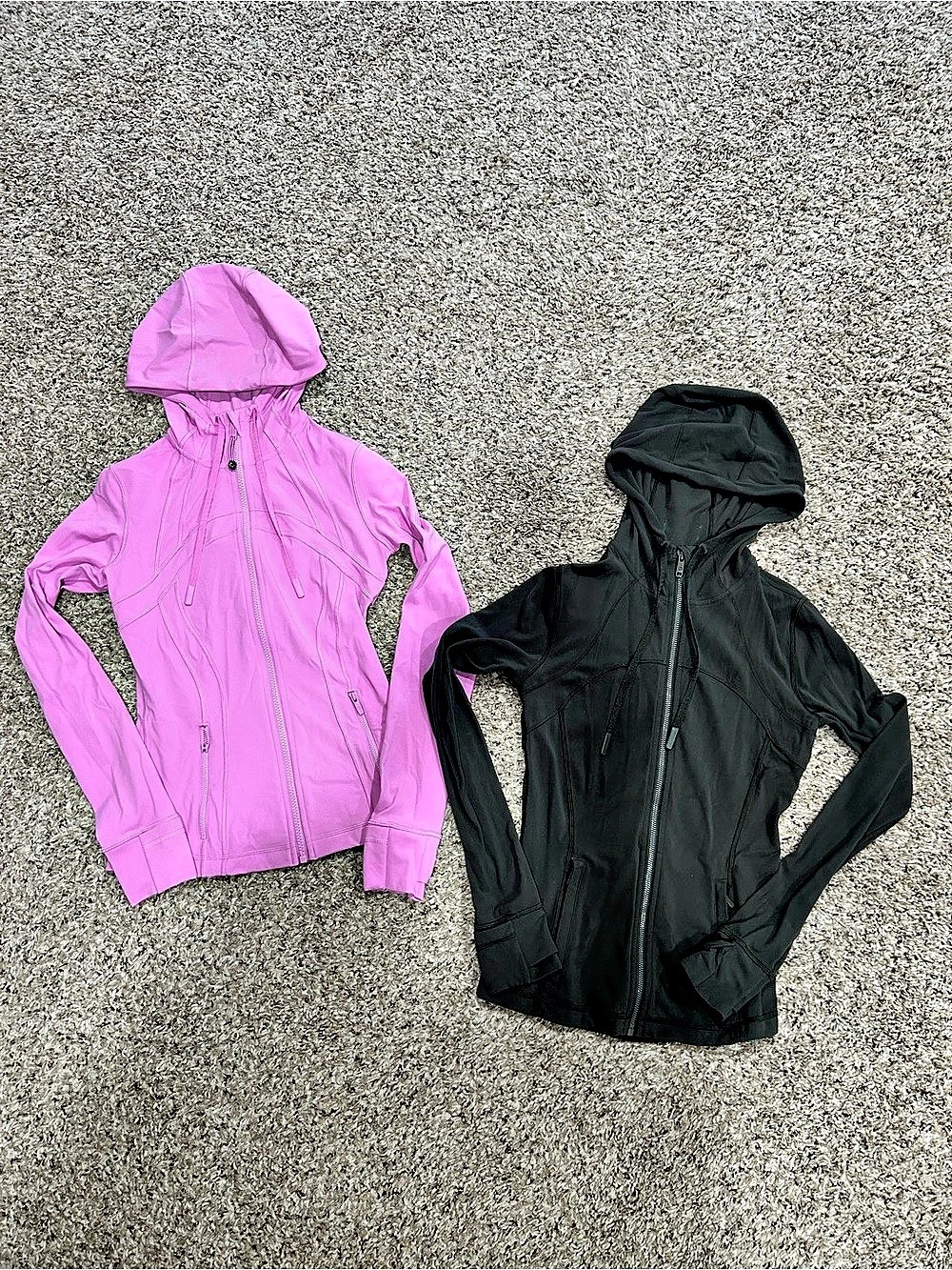 Lululemon Define Jacket Women's Hooded Jackets Pink & Green